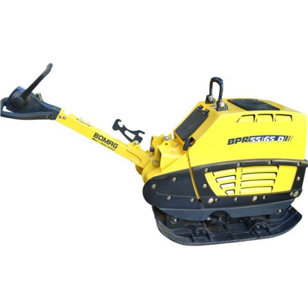 PLACA COMPACTADORA REVERSIBLE  DIESEL 5.500 KGS.  BOMAG